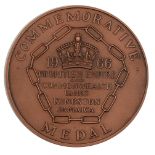 A bronze 1966 Kingston British Empire and Commonwealth Games participation medal,