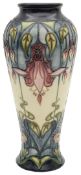 A Moorcroft 'Dream of a dove' vase by Rachel Bishop