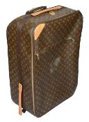 Another similar Louis Vuitton monogrammed canvas suitcase