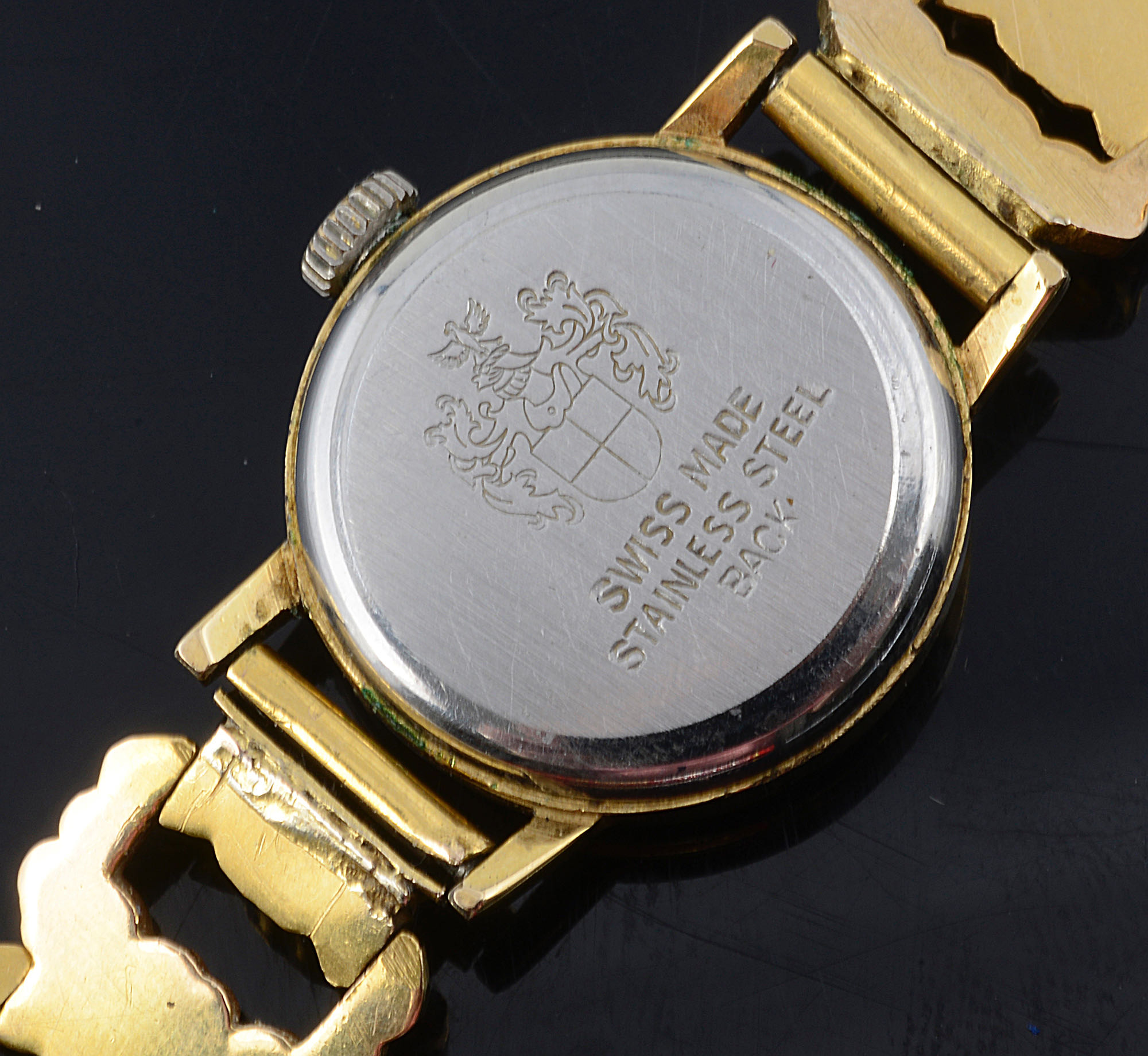 A Mikore ladies wristwatch on 18ct gold fancy bracelet strap - Image 2 of 2