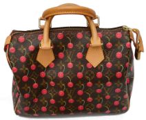 A Louis Vuitton Takashi Murakami Cerise Speedy 25, Limited Edition