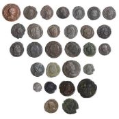 A quantity of mostly 3rd and 4th century Roman Imperial coins