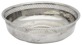 A George V silver bowl