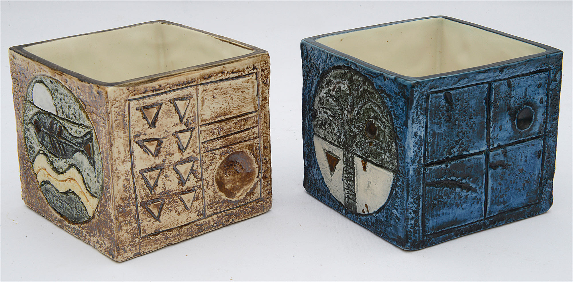 Two Troika cube vases - Image 2 of 3