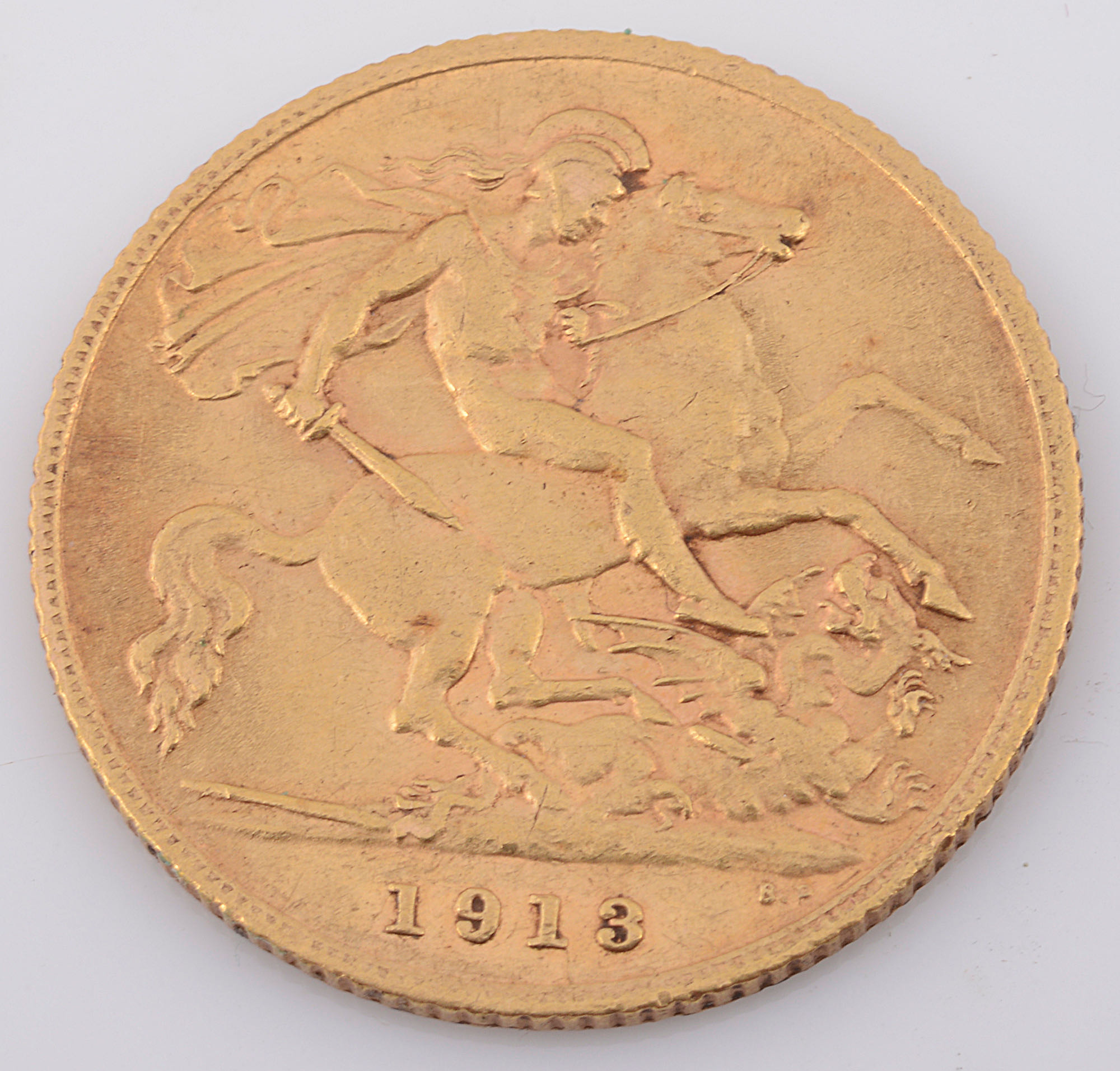 A George V gold half sovereign, dated 1913 - Image 2 of 2