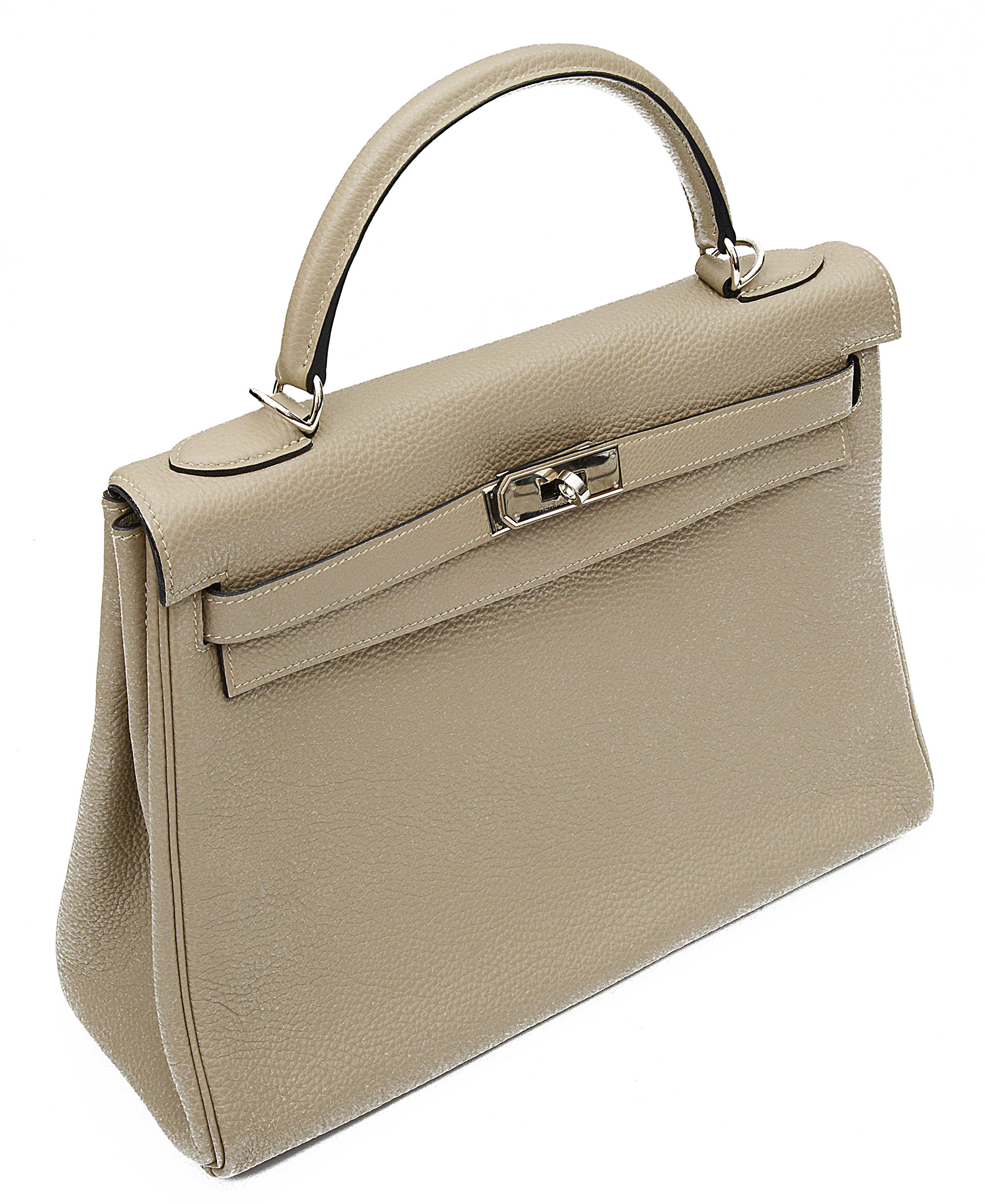 An Hermes Kelly 32 in Etoupe Epsom leather - Image 2 of 4