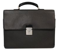 A Gentleman's Louis Vuitton leather suitcase