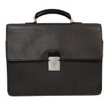 A Gentleman's Louis Vuitton leather suitcase