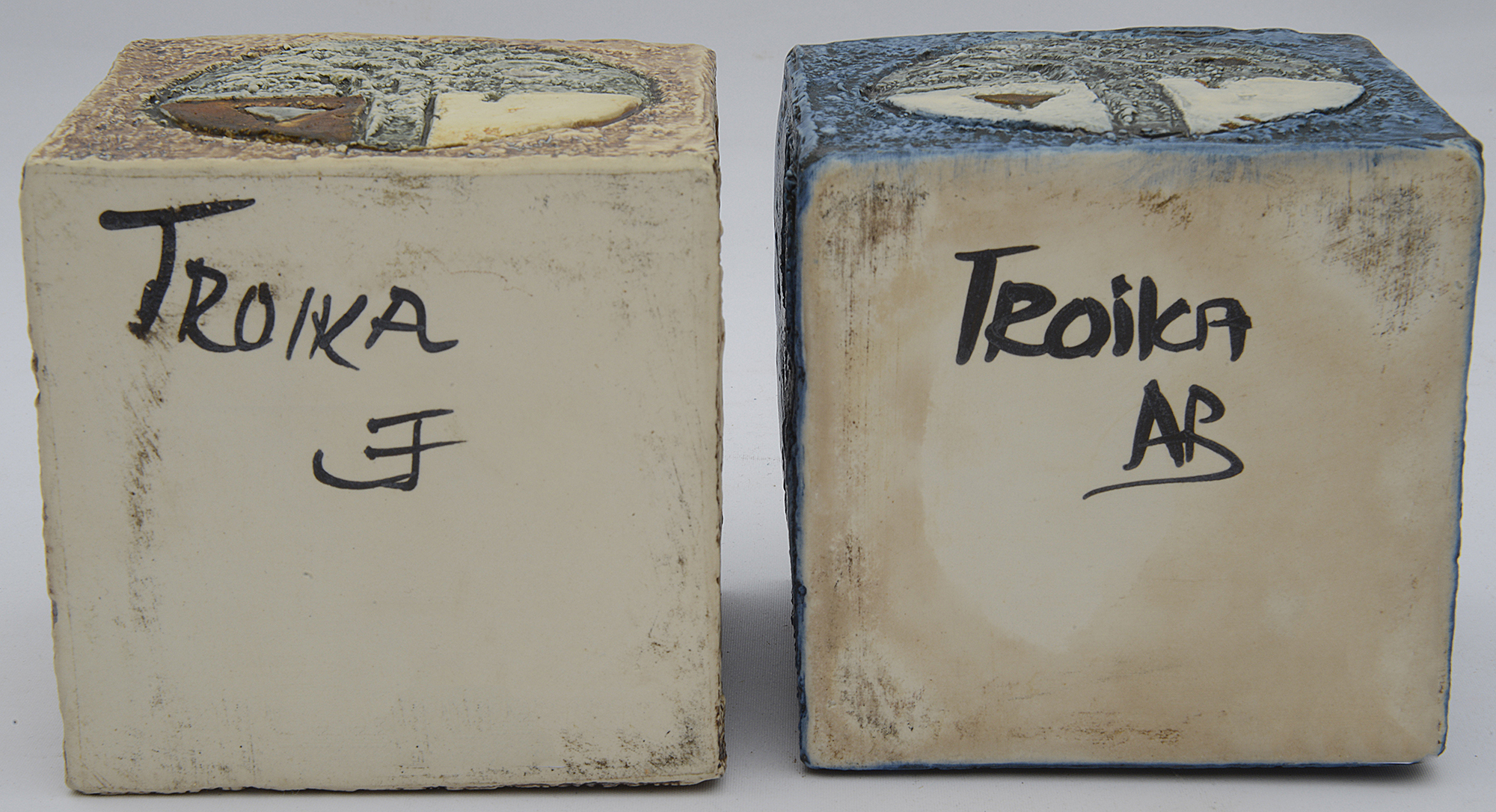 Two Troika cube vases - Image 3 of 3