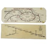 A 1920s Metropolitan Railway carriage map