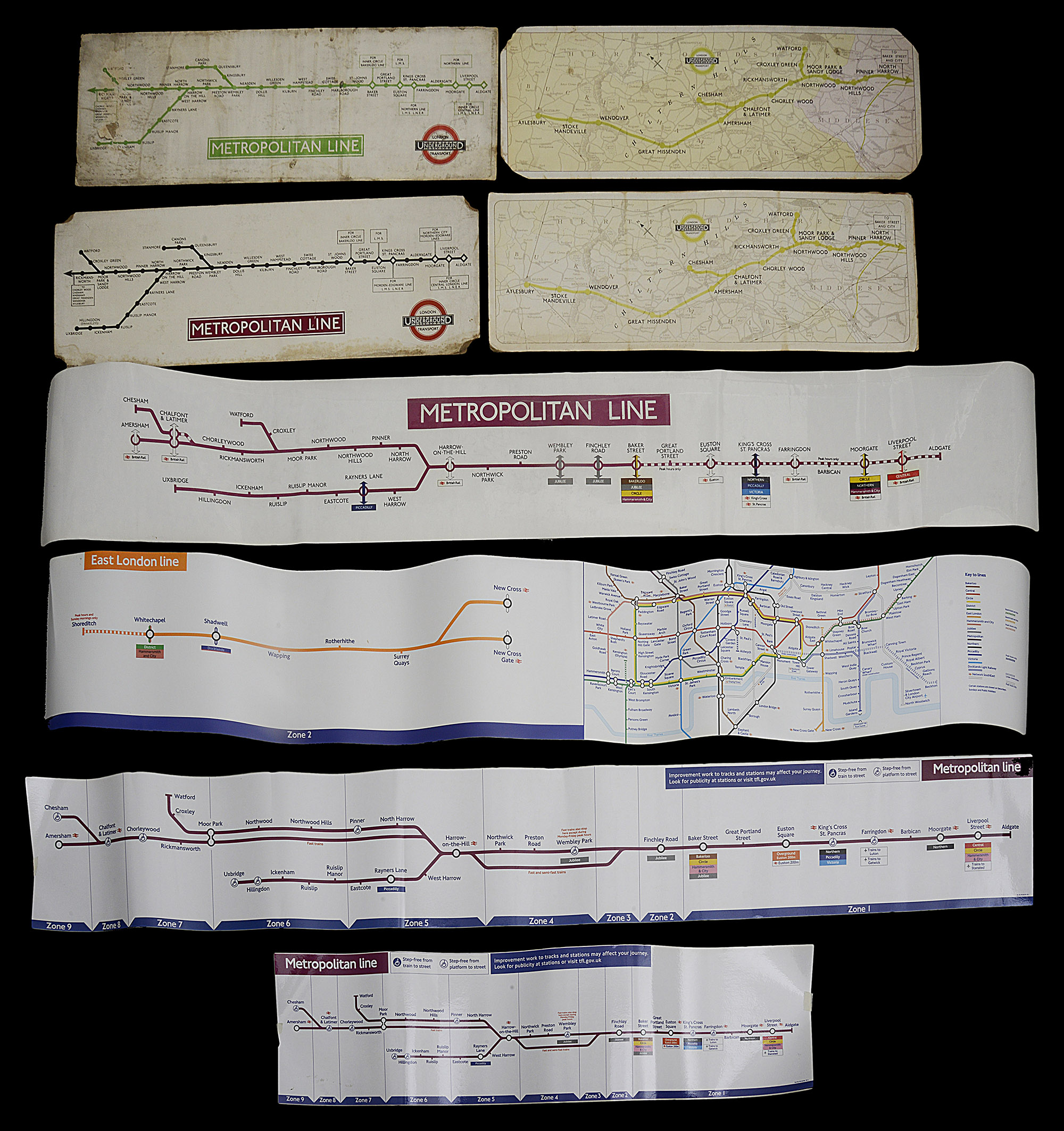 Metropolitan Line Carriage diagrams