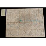 Stanford's Map of Metropolitan Railways, Bridges, Embankments &c., 1863,