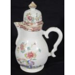 A mid 18th century Chinese export famille rose coffee pot c.1750