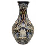 A Moorcroft Prestige 'Tribute to William Morris' pattern vase by Rachel Bishop,