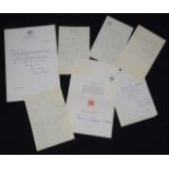 A collection of ephemera relating to Margaret Thatcher (1925-2013) and Denis Thatcher (1915-2003),