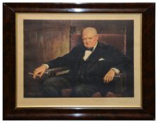 After Arthur Pan., Portrait of Sir Winston Churchill,