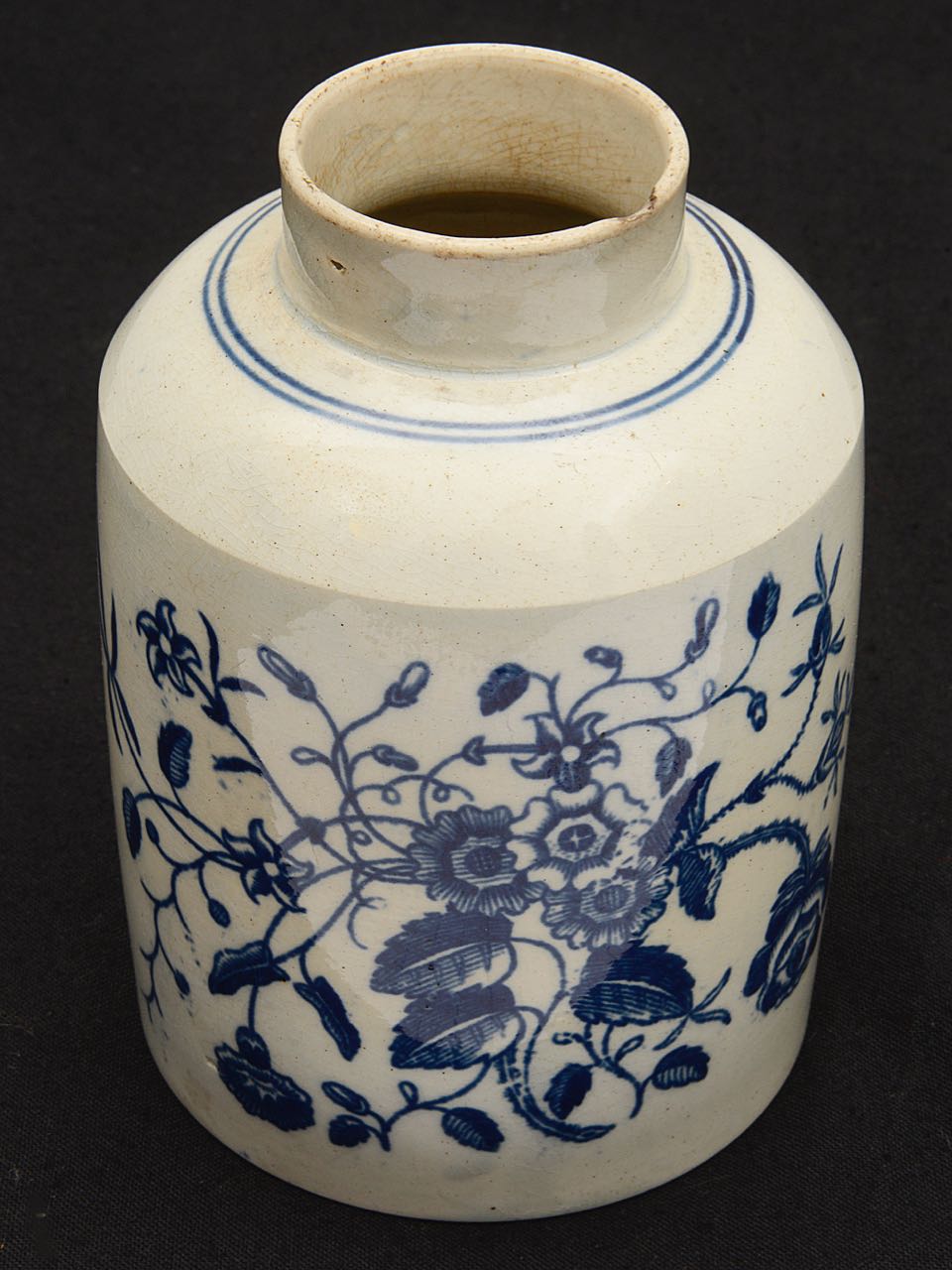 A First Period Worcester blue and white Fence pattern sparrow beak milk Jug c.1770 - Image 3 of 7