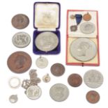 A collection of 19th c. mostly Royal commemorative medals and medallions