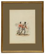 Six early 19th c. hand coloured aquatints