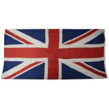 A large vintage Union Jack flag