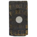 An early 20th c. engraved slate advertisement for Barclay Perkins and Co.'s Bottled Beers,