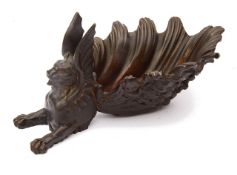 A 19th century bronze mantle ornament