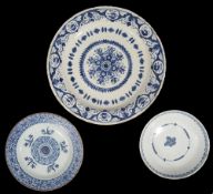 A small group of mid 18th century English Delftware