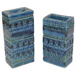 Two Bitossi Ceramiche pottery vases,