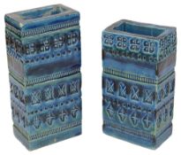Two Bitossi Ceramiche pottery vases,