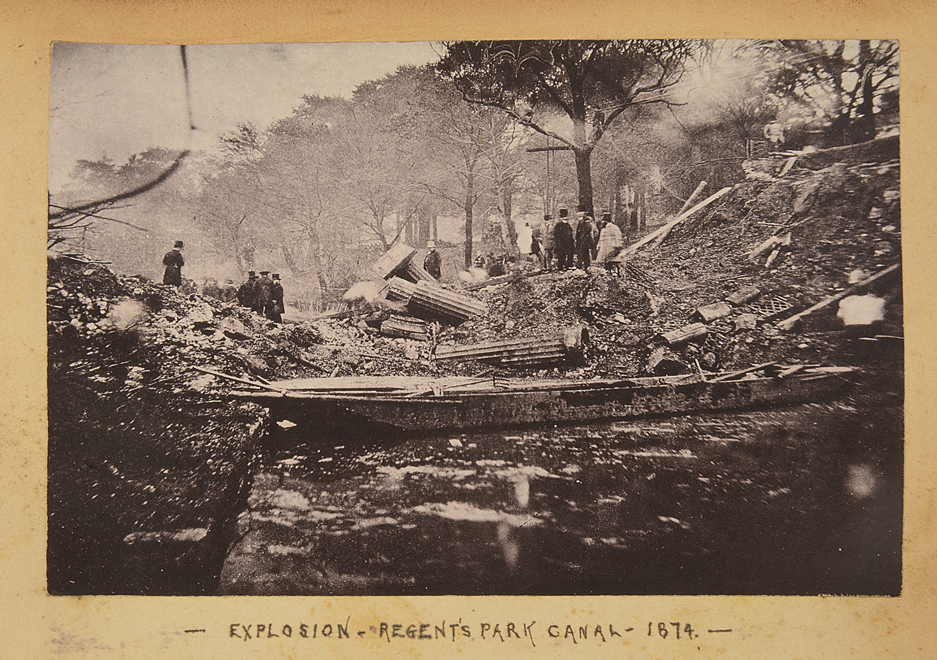 Regents Park Canal Explosion