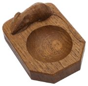 Robert "Mouseman" Thompson of Kilburn: An oak ashtray