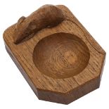 Robert "Mouseman" Thompson of Kilburn: An oak ashtray