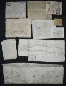 Middlesex/ Hertfordshire/ London Maps: A collection of maps, 18th c. and later