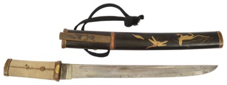 A 19th century Japanese tanto