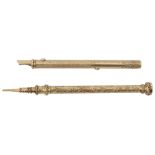 A Victorian propelling pencil, Mosley of London