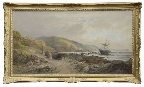 William Gibbons (Brit. fl. 1841-1890) oil on canvas, signed