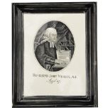 A Staffordshire pearlware plaque commemorating John Wesley c.1800