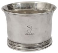 A George III brandy warmer