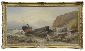 William Gibbons (Brit. fl. 1841-1890) oil on canvas, signed