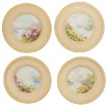 Eight Minton cabinet plates