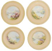 Eight Minton cabinet plates