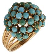 A 1960s turquoise ring