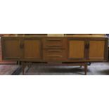 G Plan mid 20th century teak long John sideboard, designed for G Plan by V B Wilkins. Approx. 80.