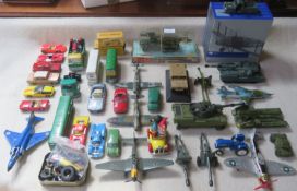 Collection of various mainly 1970's die cat models - various brands Inc. Dinky, Corgi, Triang etc