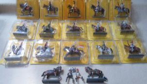 Parcel of modern Del Prado metal figures, boxed