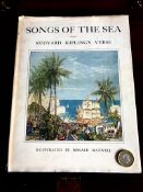 KIPLING - 'SONGS OF THE SEA', ILLUSTRATED BY DONALD MAXWELL, PUBLISHED BY McMILLAN 1927