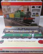 Two boxed Hornby '00' guague train sets - The Golden Arrow & Local Freight