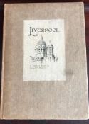 SAM J M BROWN- 'LIVERPOOL SKETCH BOOK', PUBLISHED BY BLACK, LONDON 1917