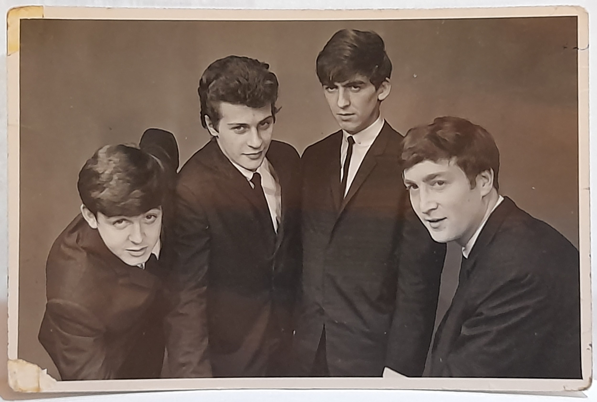 The Beatles photograph by HC Watmough marked on reverse Rough Proof and dated early 1962. The item