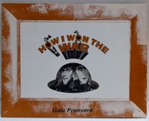 Invitation to the Gala premiere of How I Won The War 18th October 1967